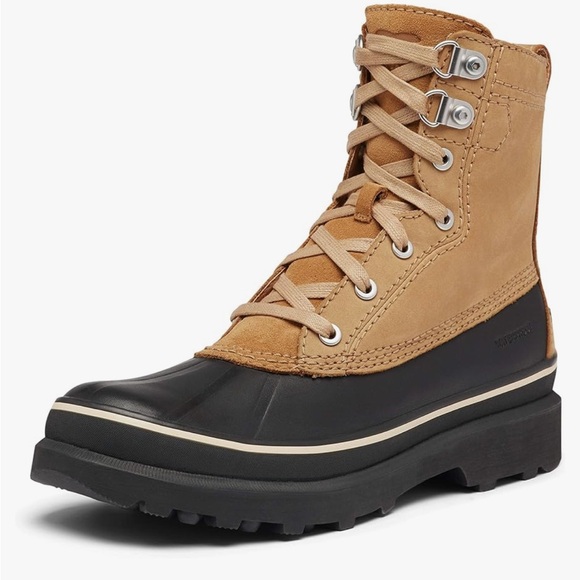 Sorel Other - NWOB Sorel Men's Caribou Storm WP Boot - Rain and Wind - Waterproof - Buff, 7